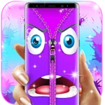 lock screen with eyes android application logo